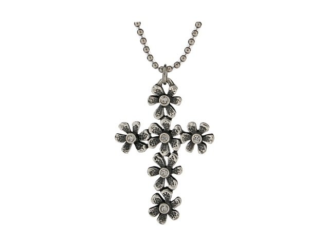 картинка Кулон Цветик Игрушки JENAVI e2243900 Чернёное серебро Кристаллы Swarovski от магазина Одежда-
