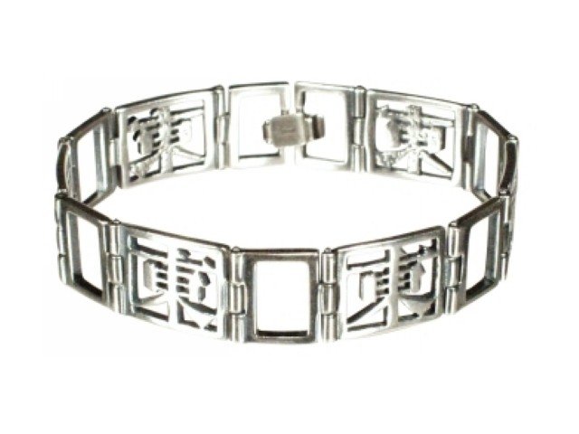 картинка Браслет Восток-Япония Цивилизация Jenavi b3063490 Чернёное серебро от магазина Одежда-