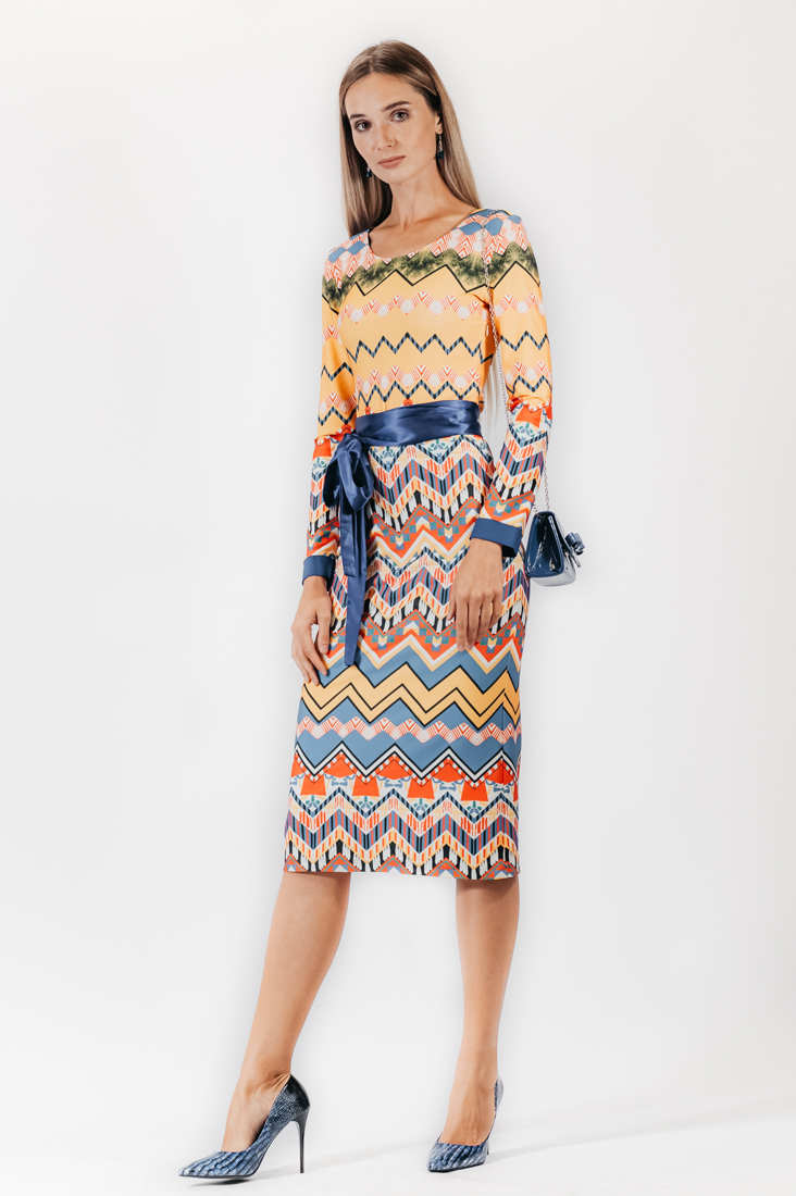 картинка Платье нарядное CLARIEE 3016 Мексика разноцвет от магазина Одежда-