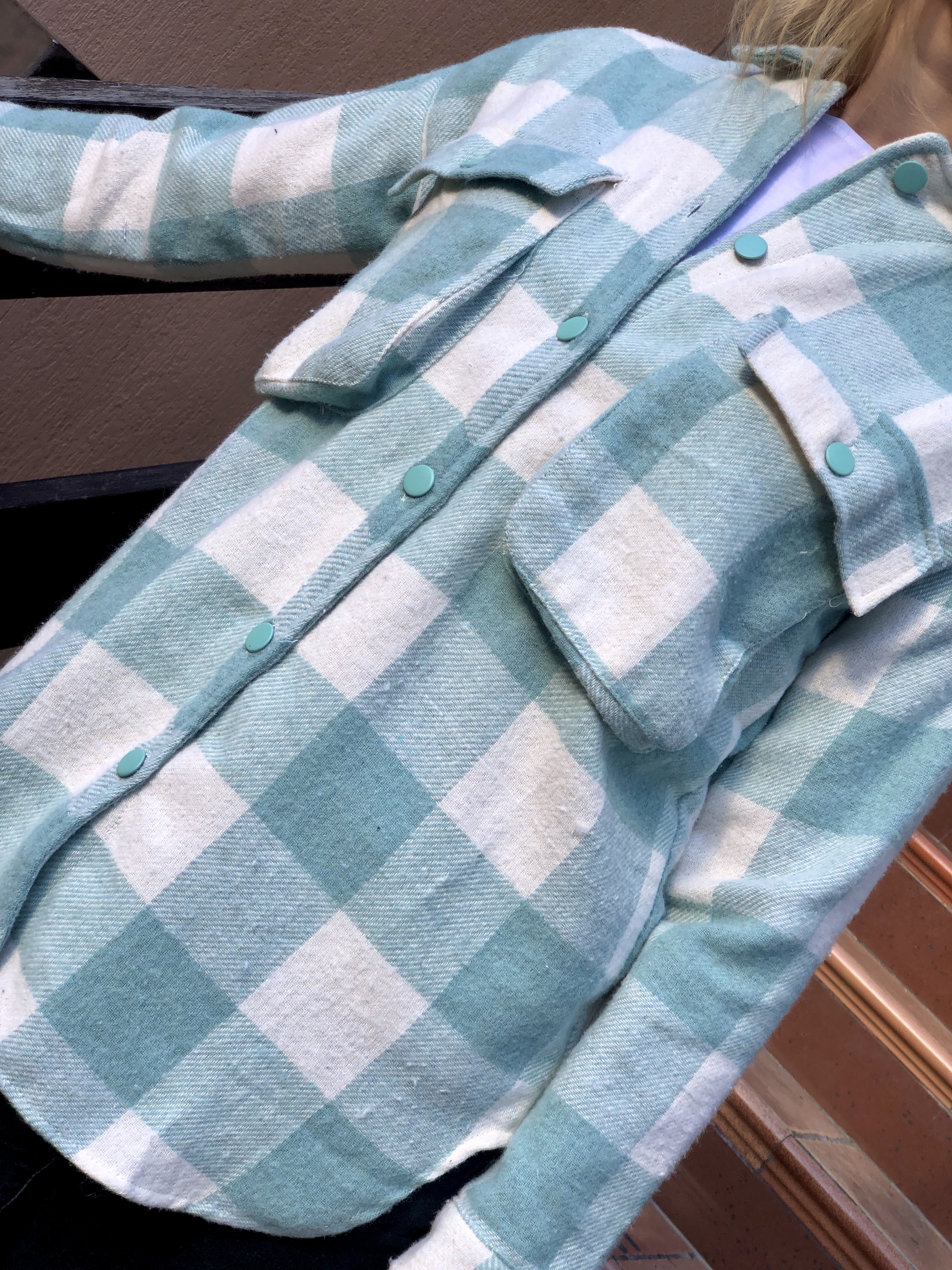 картинка Рубашка утеплённая JARZZ Клетка 10 от магазина Одежда-